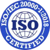 Logo of ISO 20000-1:2018